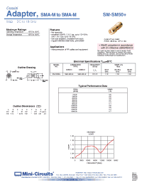 Datasheet SM-SM50+ manufacturer Mini-Circuits
